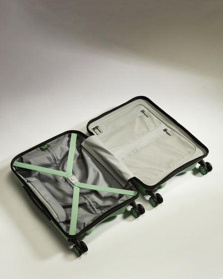Expandable Carry-on Luggage in Mineral - Lincoln