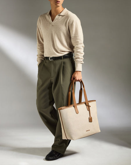Heritage Tote Bag in Natural