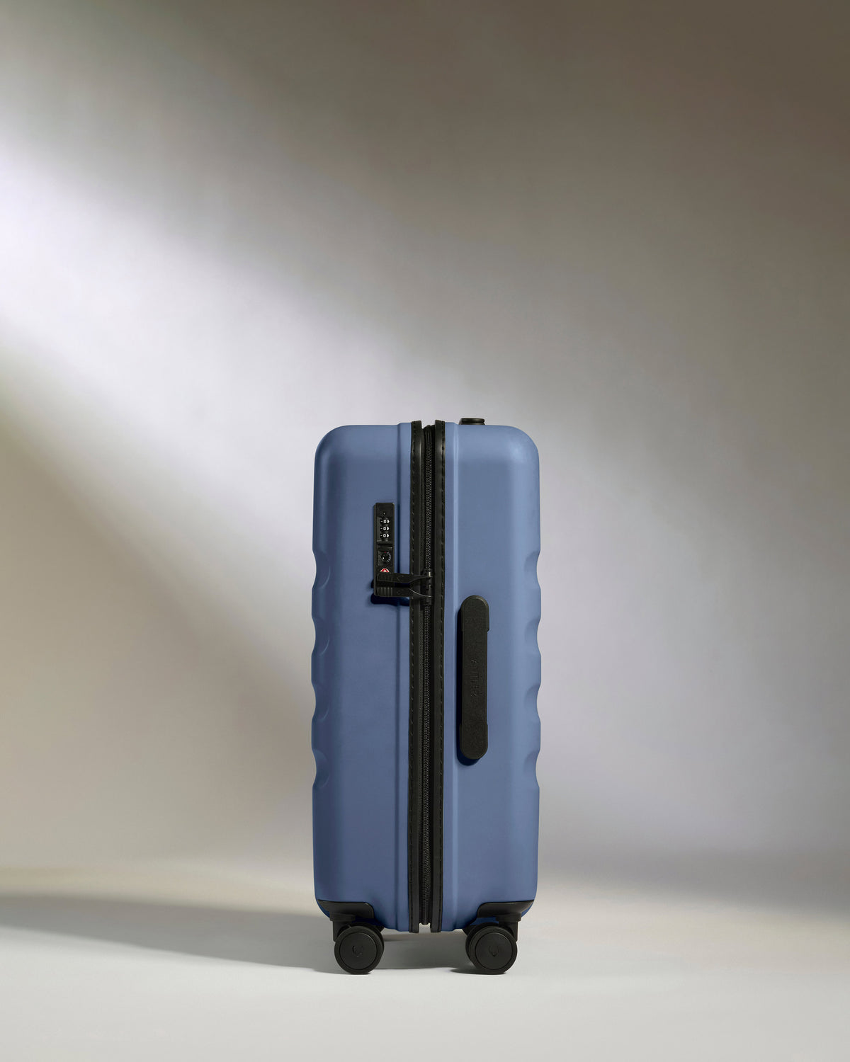 Large Carry-on Luggage in Ocean Blue - Icon Stripe