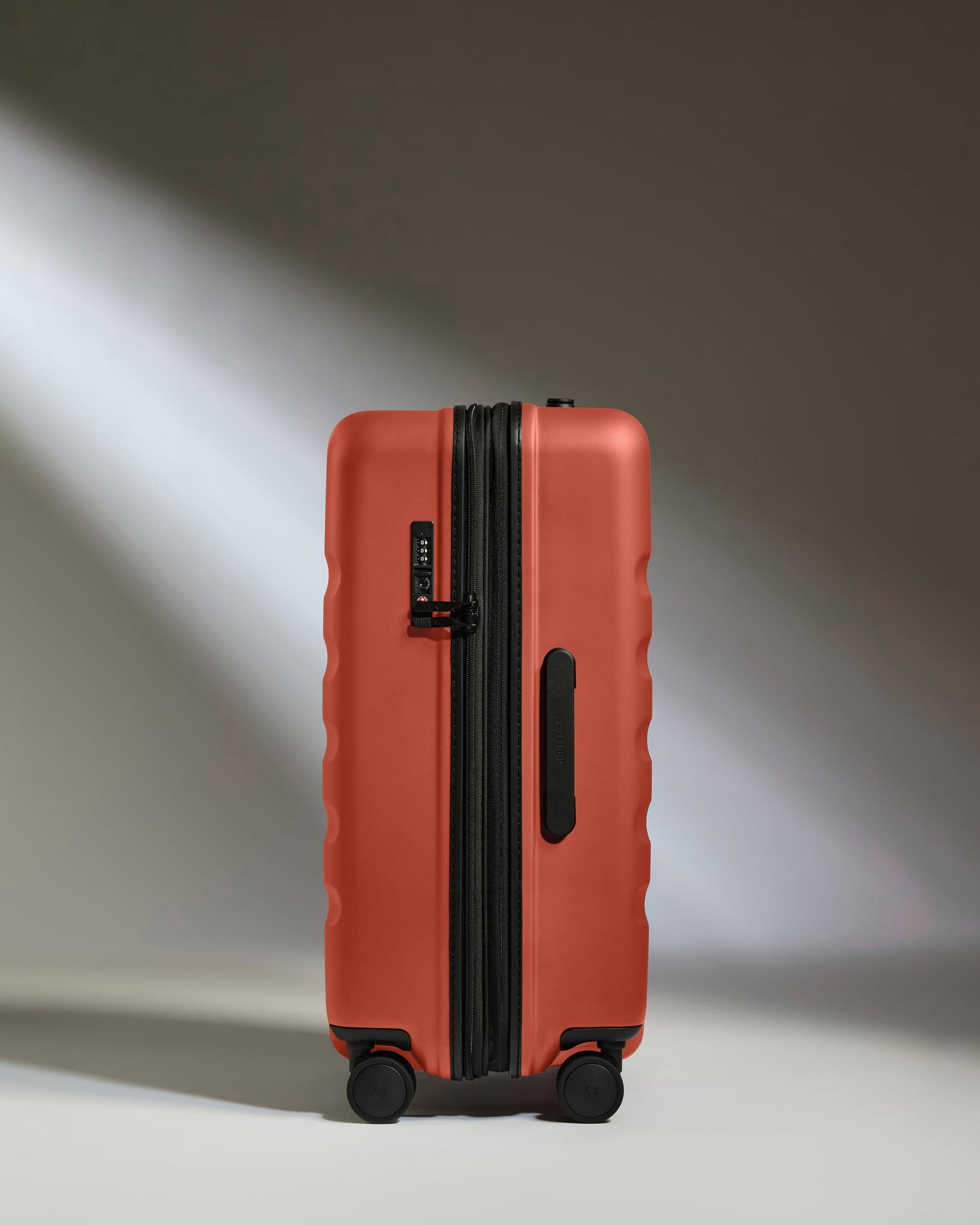 Expandable Carry-on Luggage Set in Buckthorn Red - Icon Stripe
