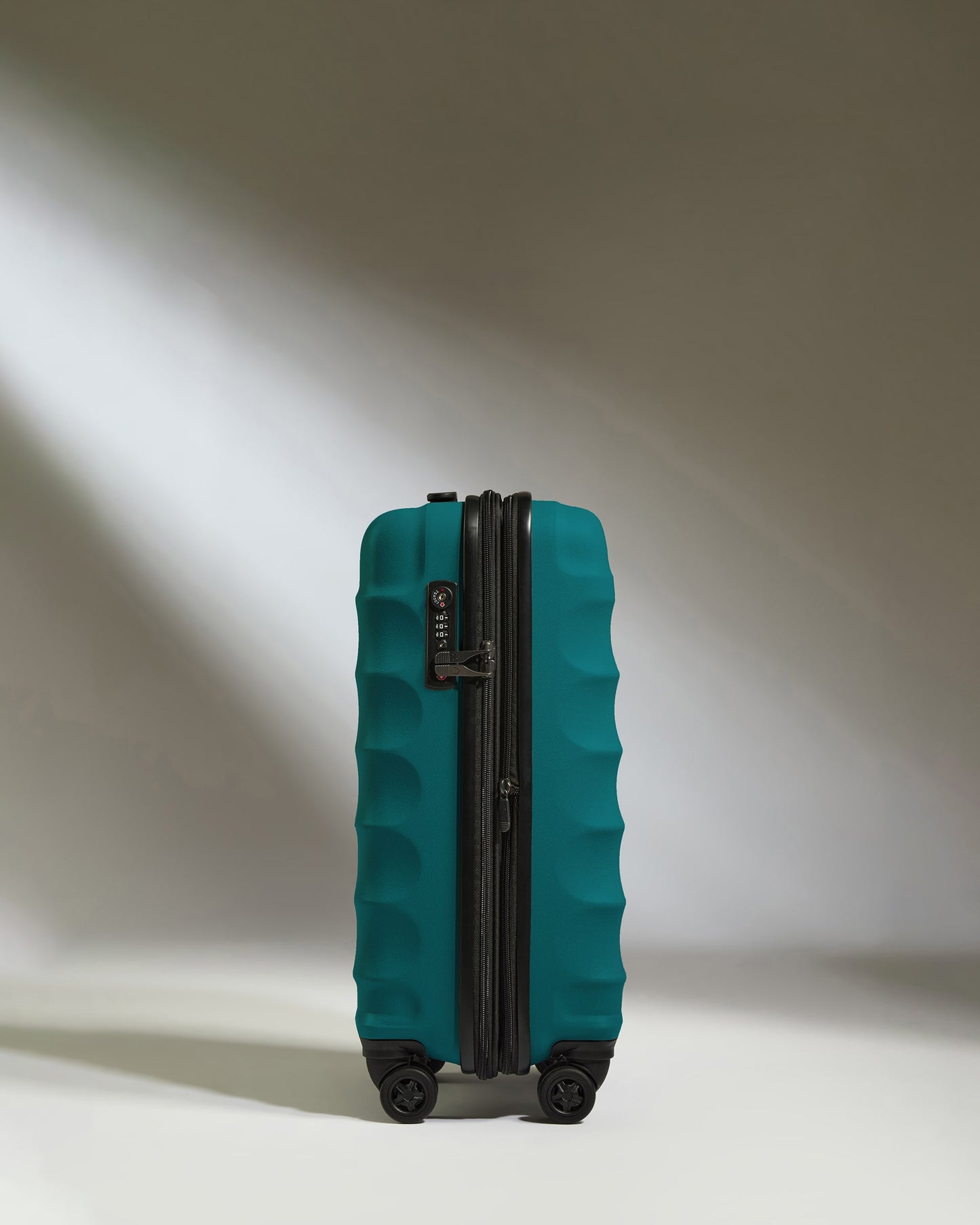 Expandable Carry-On Luggage in Deep Teal - Juno