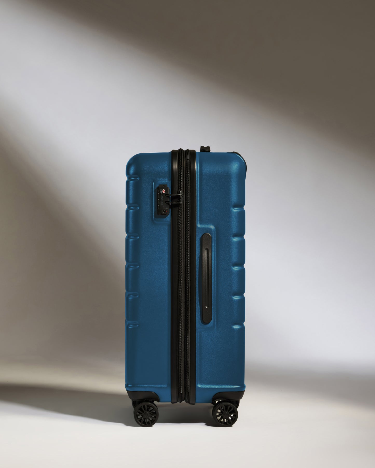 Medium Luggage in Bold Blue - Logo