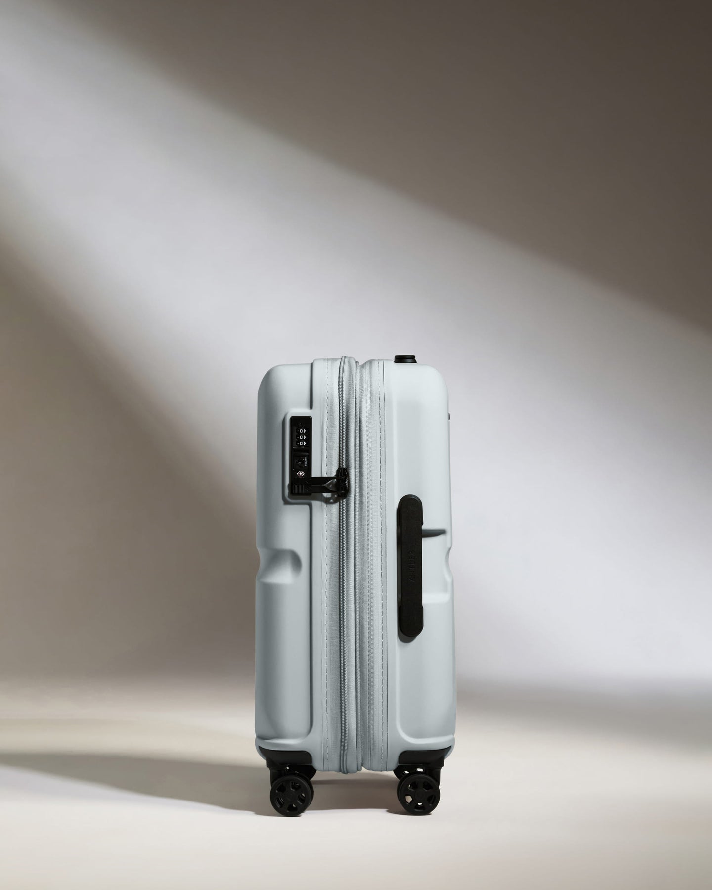 Expandable Carry-on Luggage in Salt Blue - Single Stripe