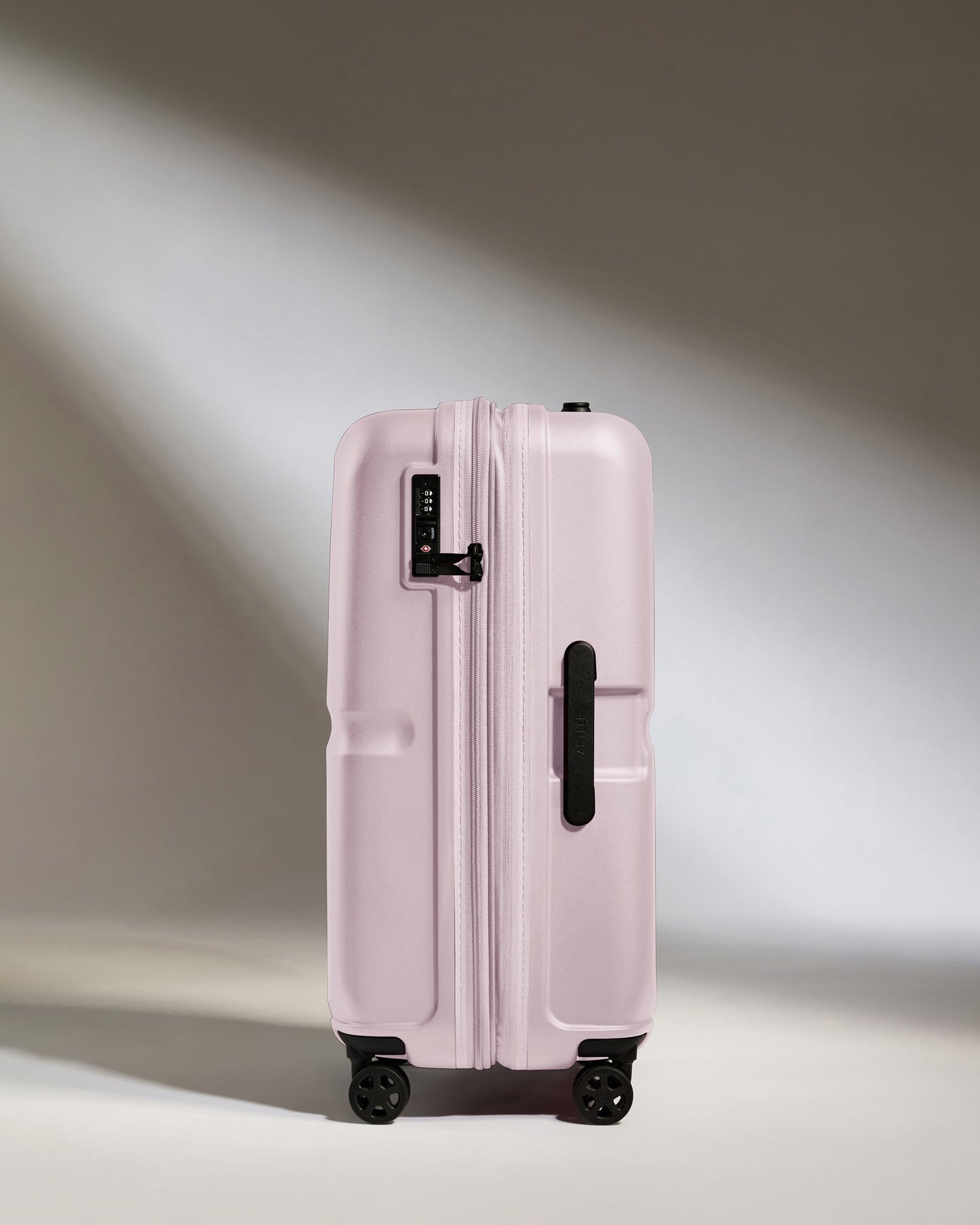 Medium Luggage in Dusk Pink - Single Stripe