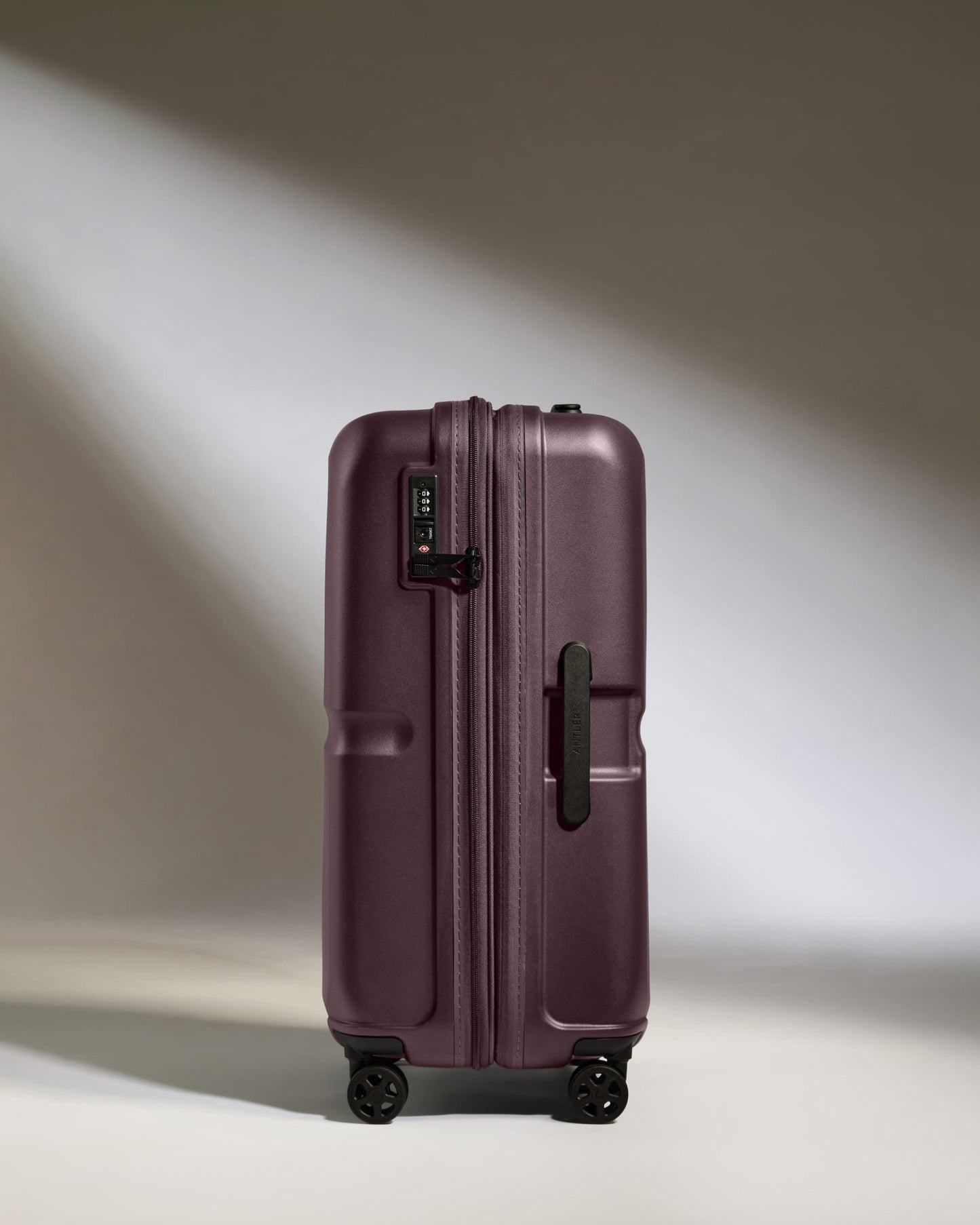 Expandable Carry-on Luggage Set in Lagoon Purple - Single Stripe