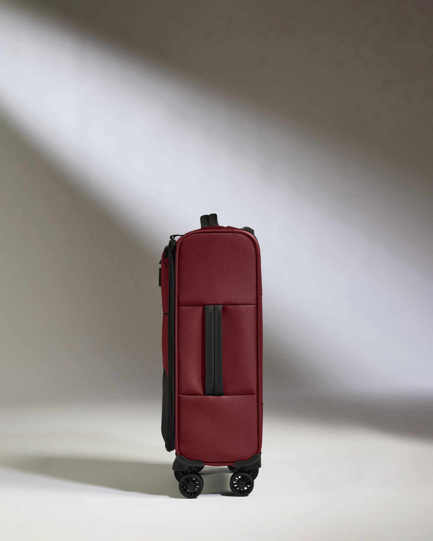 Lightest Expandable Carry-on Luggage in Cedar - Soft Stripe 2.0