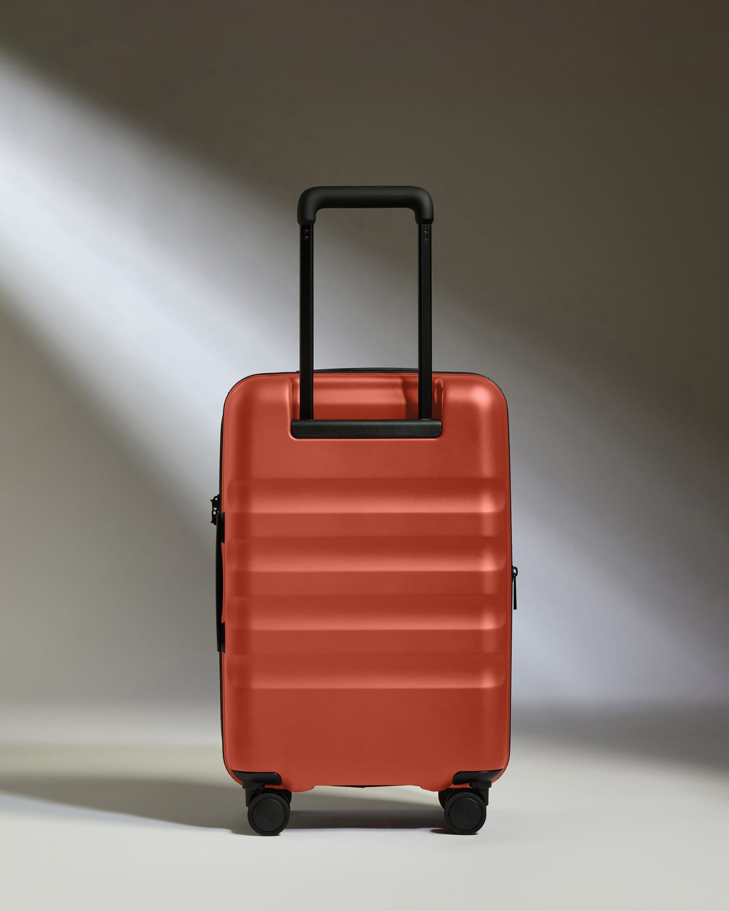 Expandable Carry-on Luggage in Buckthorn Red - Icon Stripe