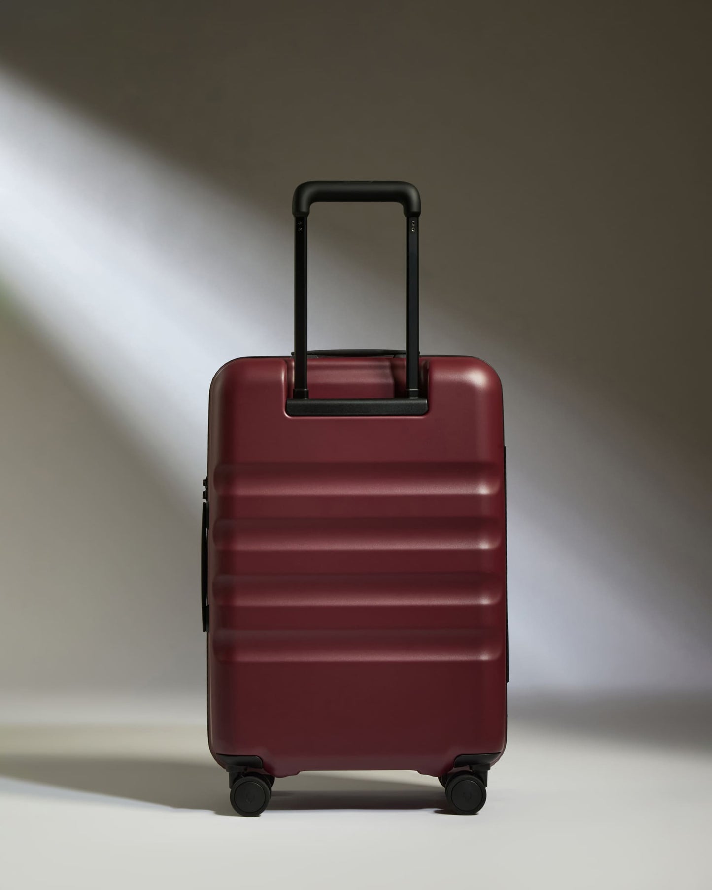 Large Carry-on Luggage in Cedar Red - Icon Stripe