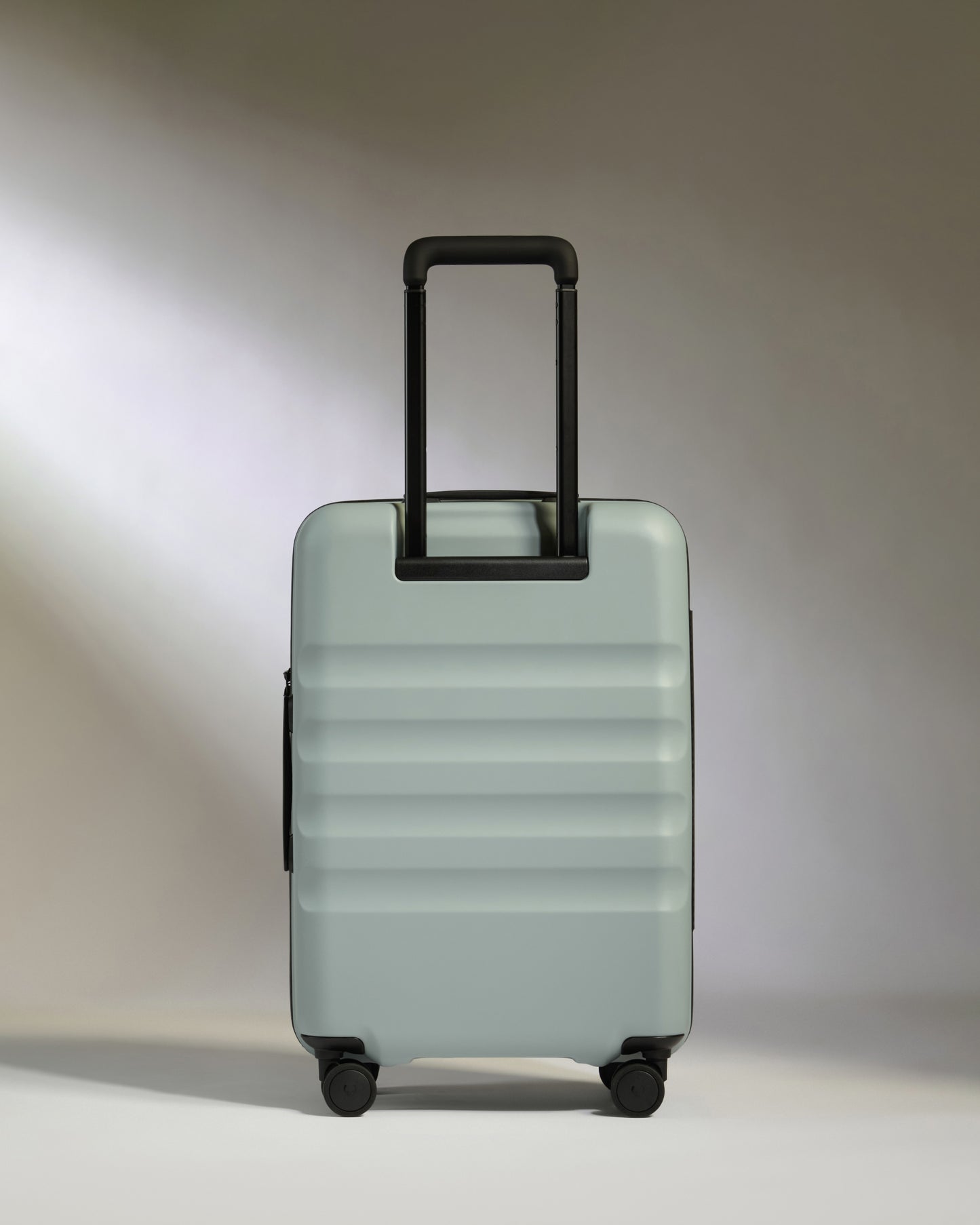 Large Carry-on Luggage in Mist Blue - Icon Stripe