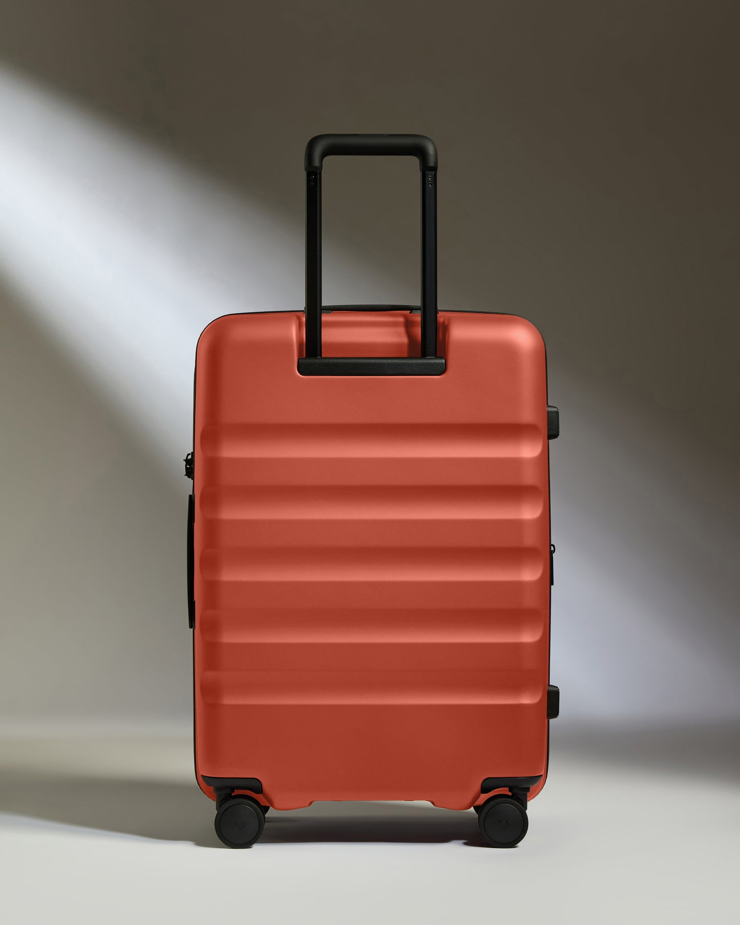 Expandable Carry-on Luggage Set in Buckthorn Red - Icon Stripe