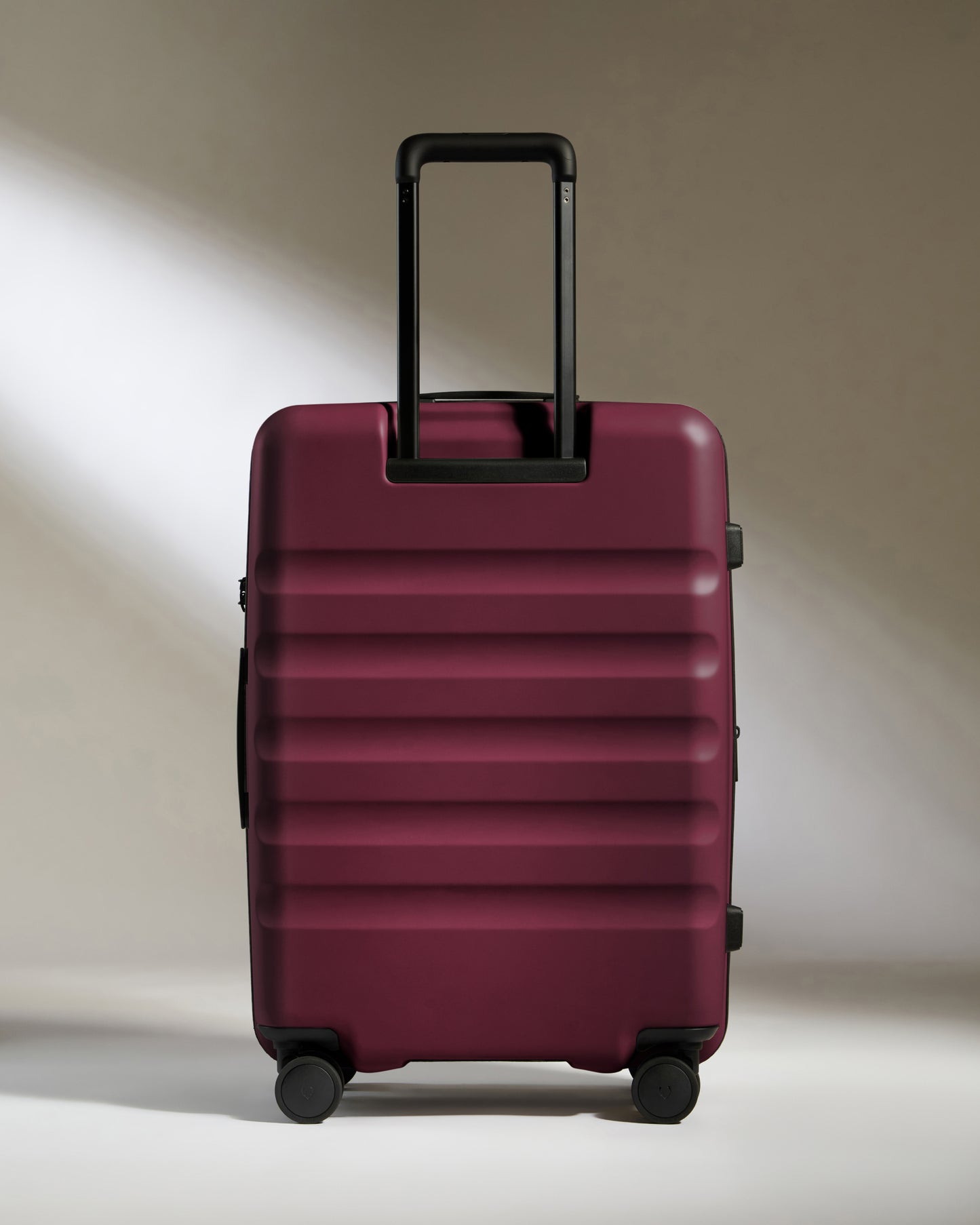 Medium Luggage in Heather Purple - Icon Stripe
