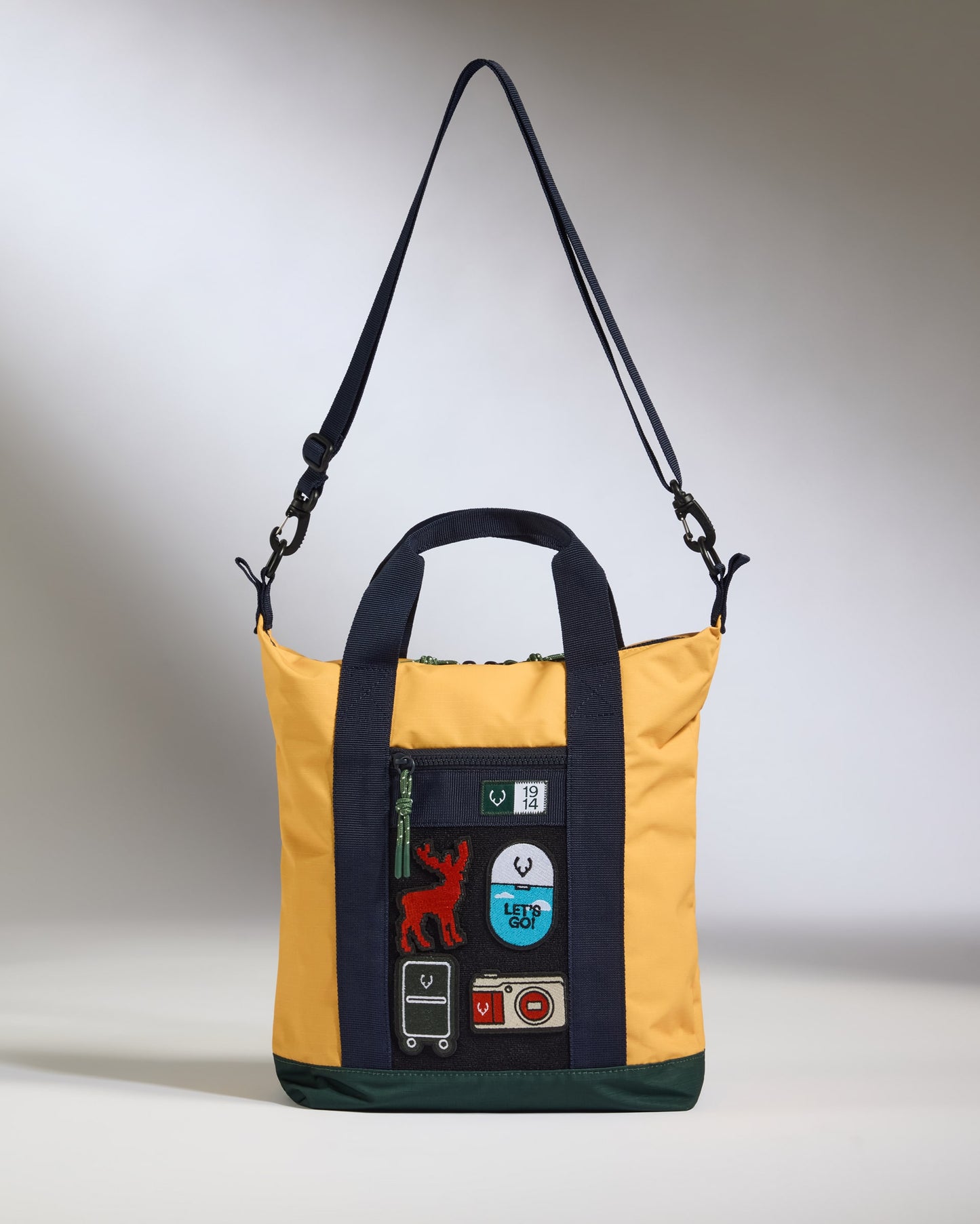 Kids Essential Backpack in Mustard Yellow