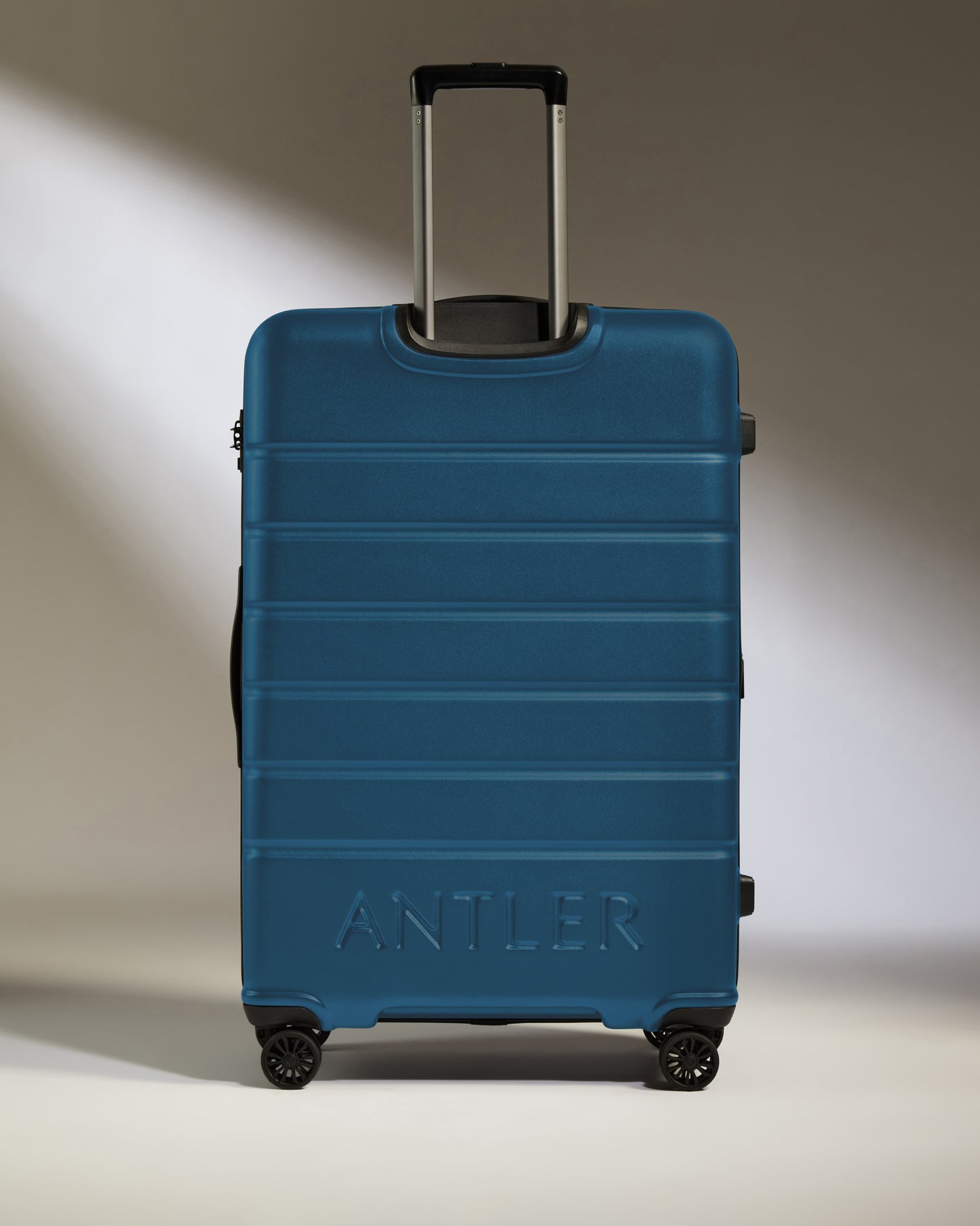 Large Luggage in Bold Blue - Logo