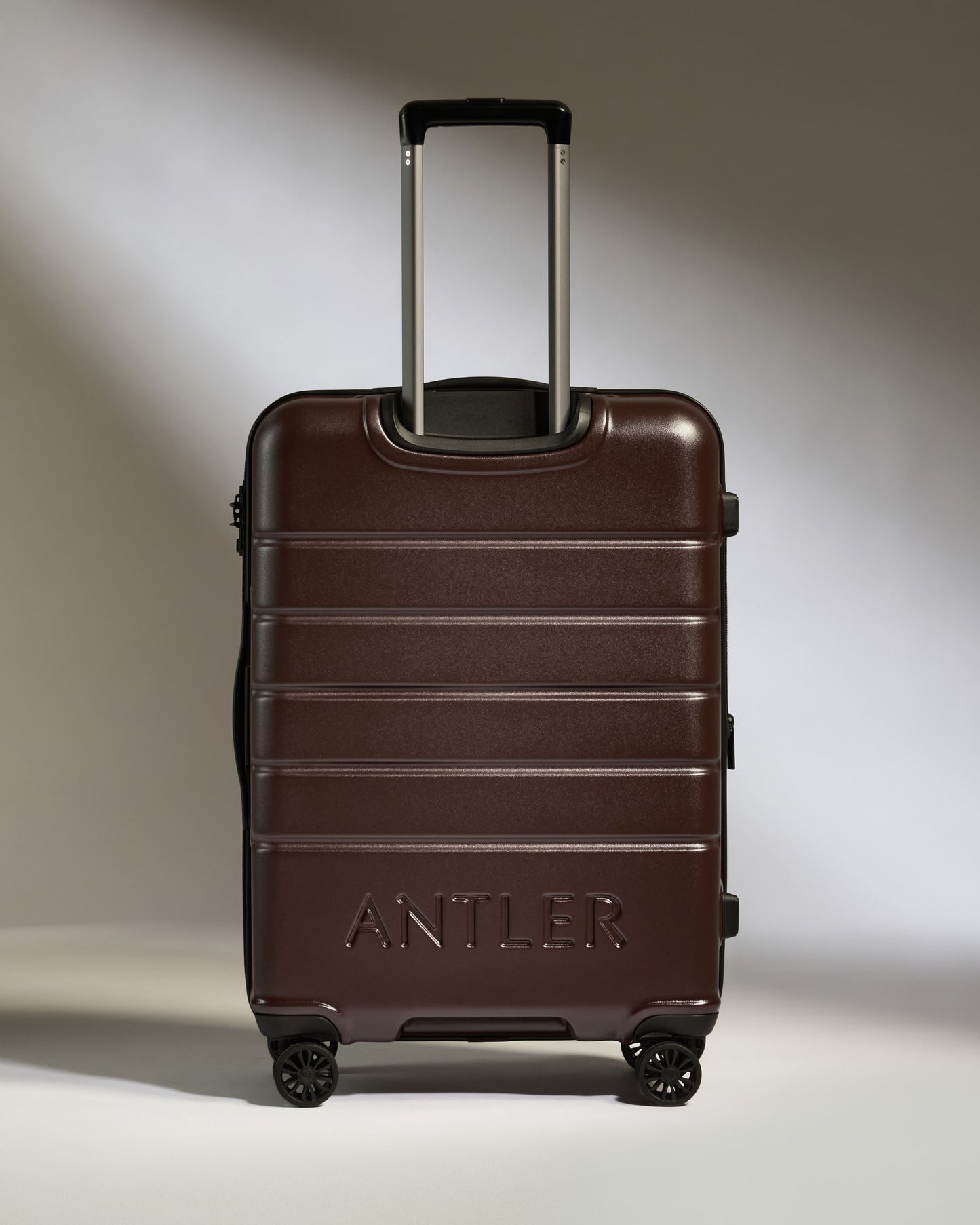 Medium Luggage in Cedar Brown - Logo