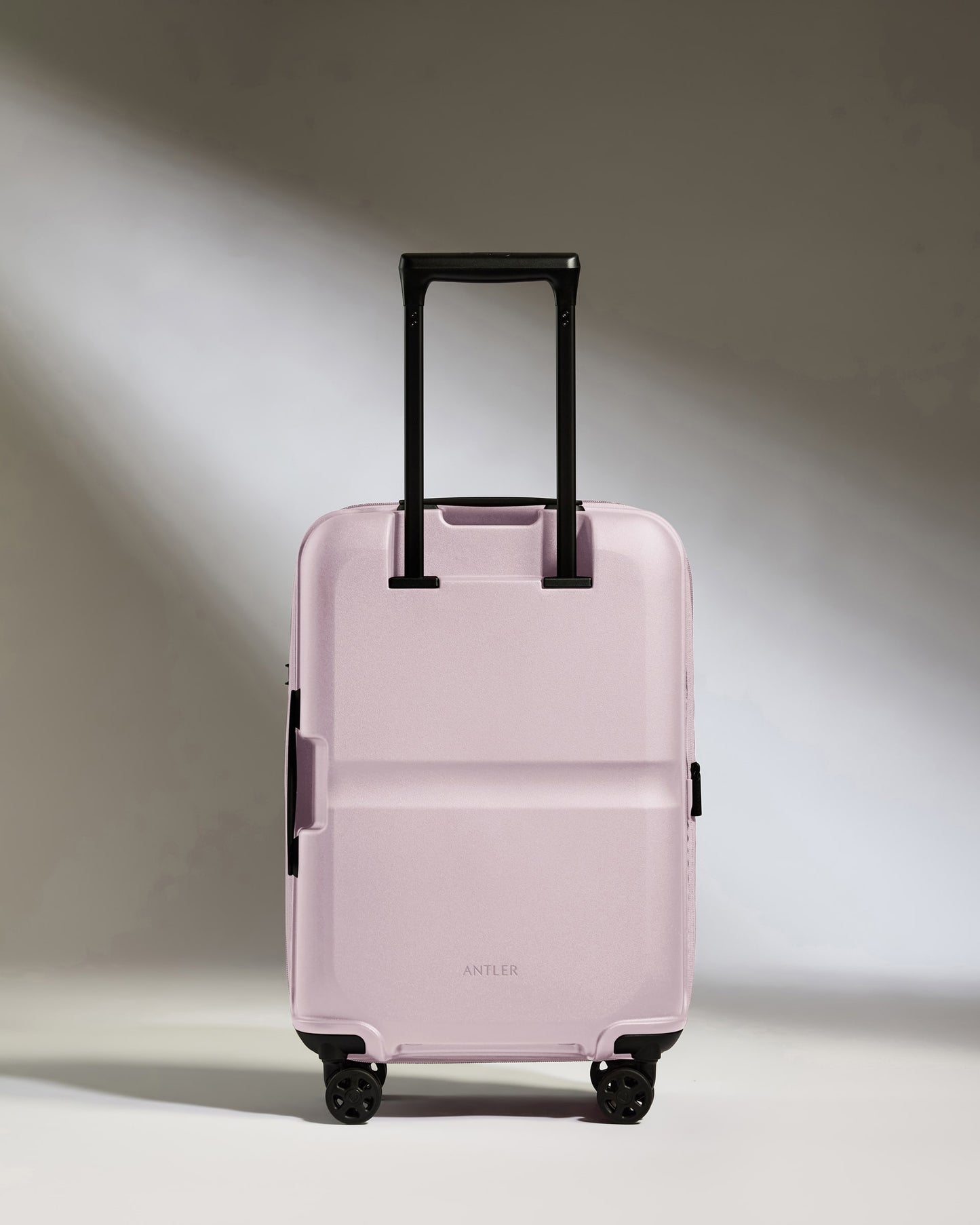 Expandable Carry-on Luggage in Dusk Pink - Single Stripe