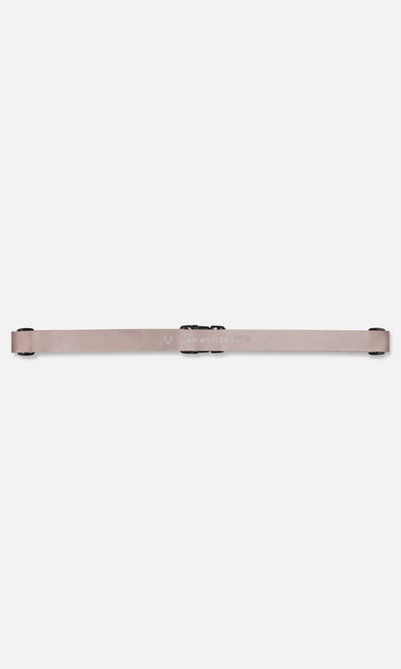 Luggage strap in moorland pink