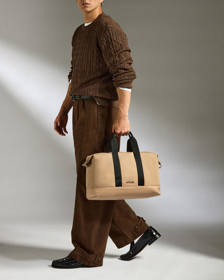 Icon Overnight Bag in Sand