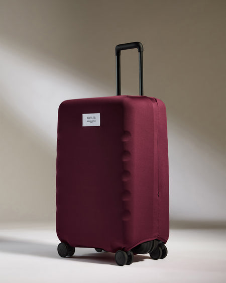 Luggage Cover Medium in Heather Purple