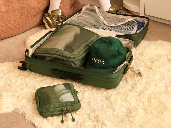 Black Blue Suitcase Antler Oxygen Collection Antler UK Antler Luggage Australia