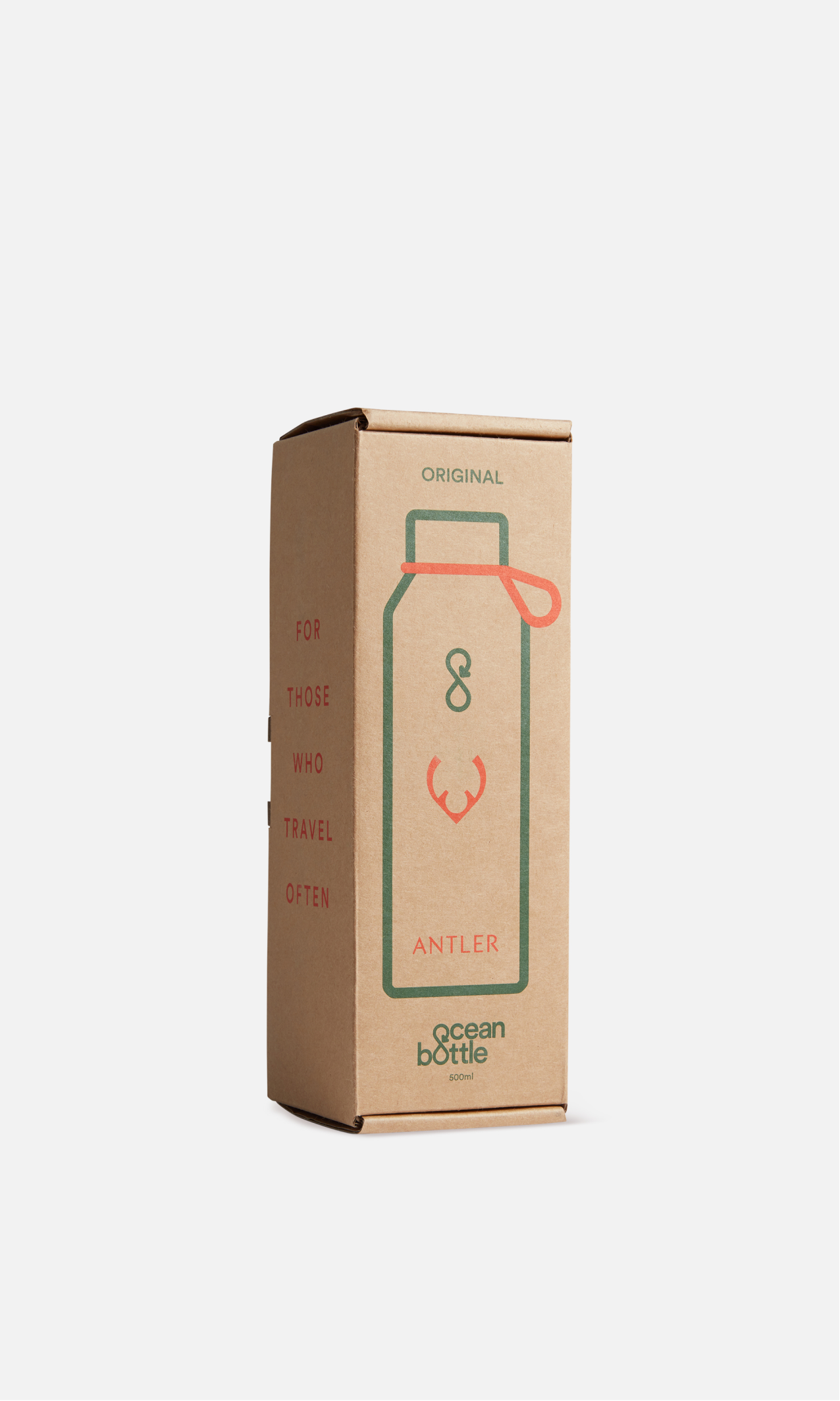 Ocean Bottle x Antler woodland green (500ml)