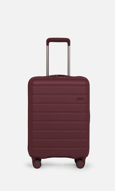 Expandable Carry-on Luggage in Berry Red - Stamford 2.0