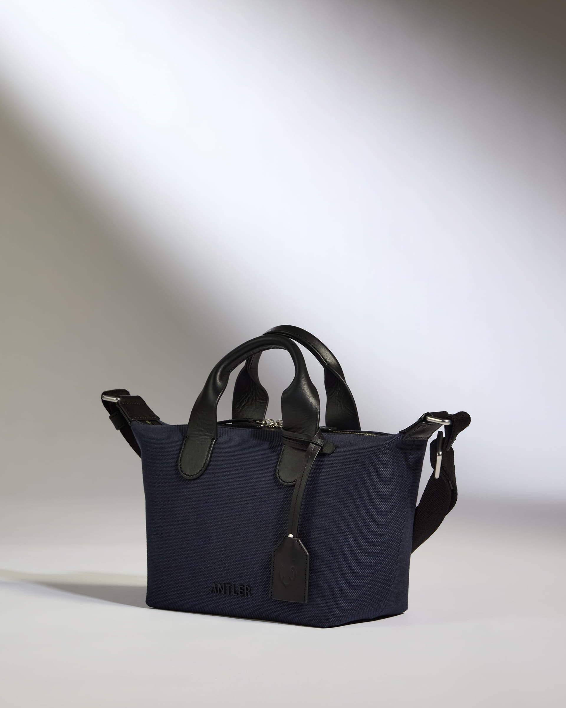 Antler Luggage -  Heritage Mini Crossbody Navy - Cross Body Bag Heritage Mini Crossbody Navy