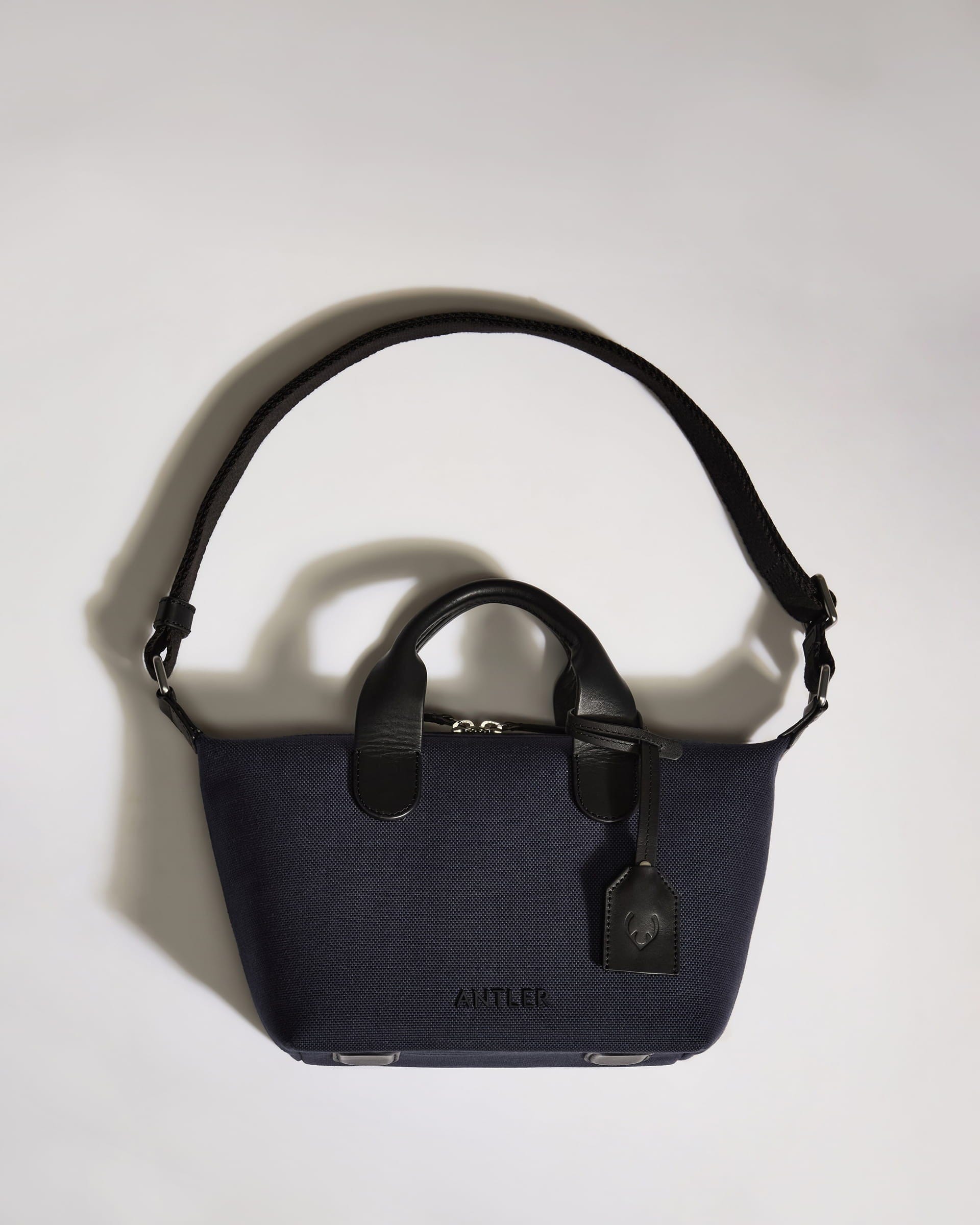 Antler Luggage -  Heritage Mini Crossbody Navy - Cross Body Bag Heritage Mini Crossbody Navy