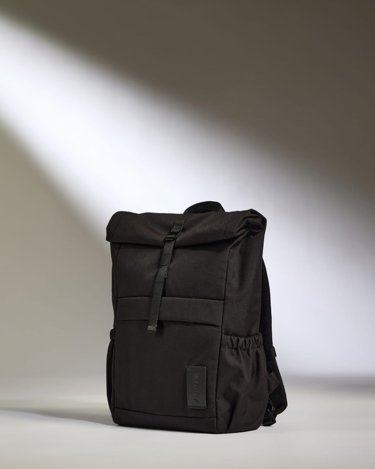 Antler Luggage -  Urban Core Rolltop Backpack in Black - Backpack | Large Urban Core Rolltop Backpack in Black