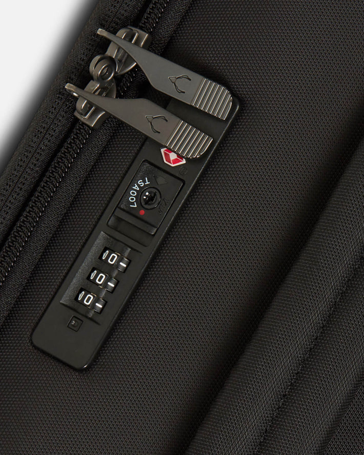 Brixham Cabin Suitcase Black Soft Shell Suitcase Antler AU Antler