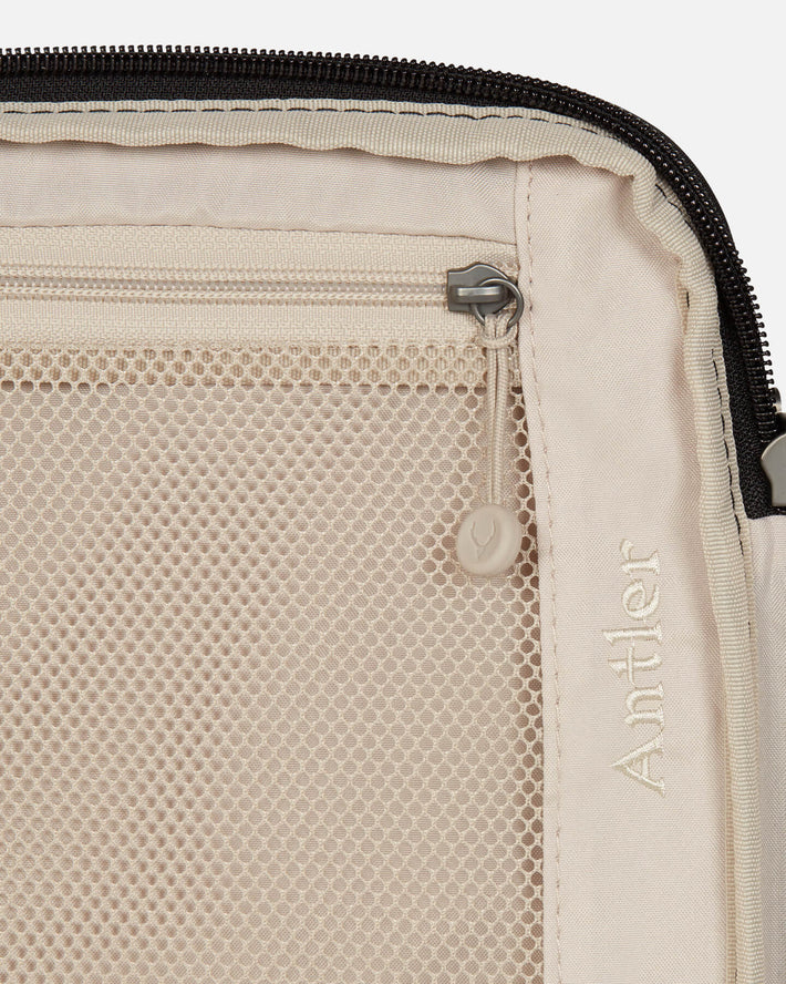 Brixham Cabin Suitcase Black Soft Shell Suitcase Antler AU Antler