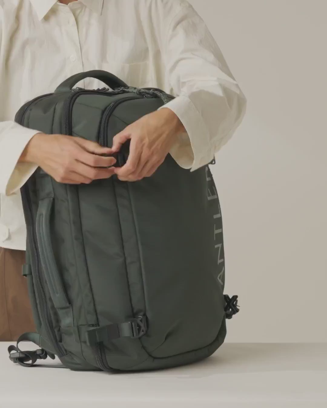 Discovery 45L Backpack in Dark Green | Rucksacks & Travel Bags – Antler ...