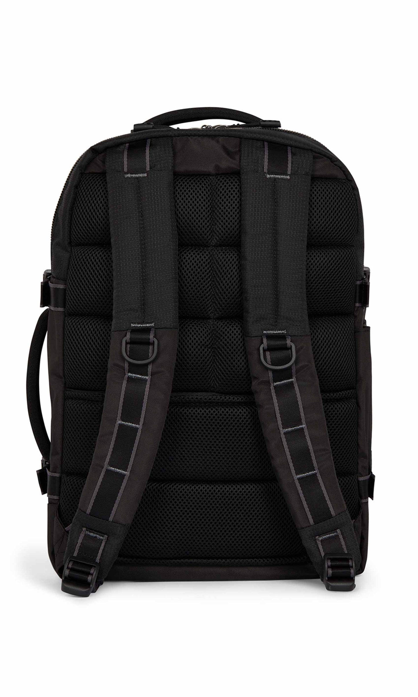 Bamburgh expandable backpack in black