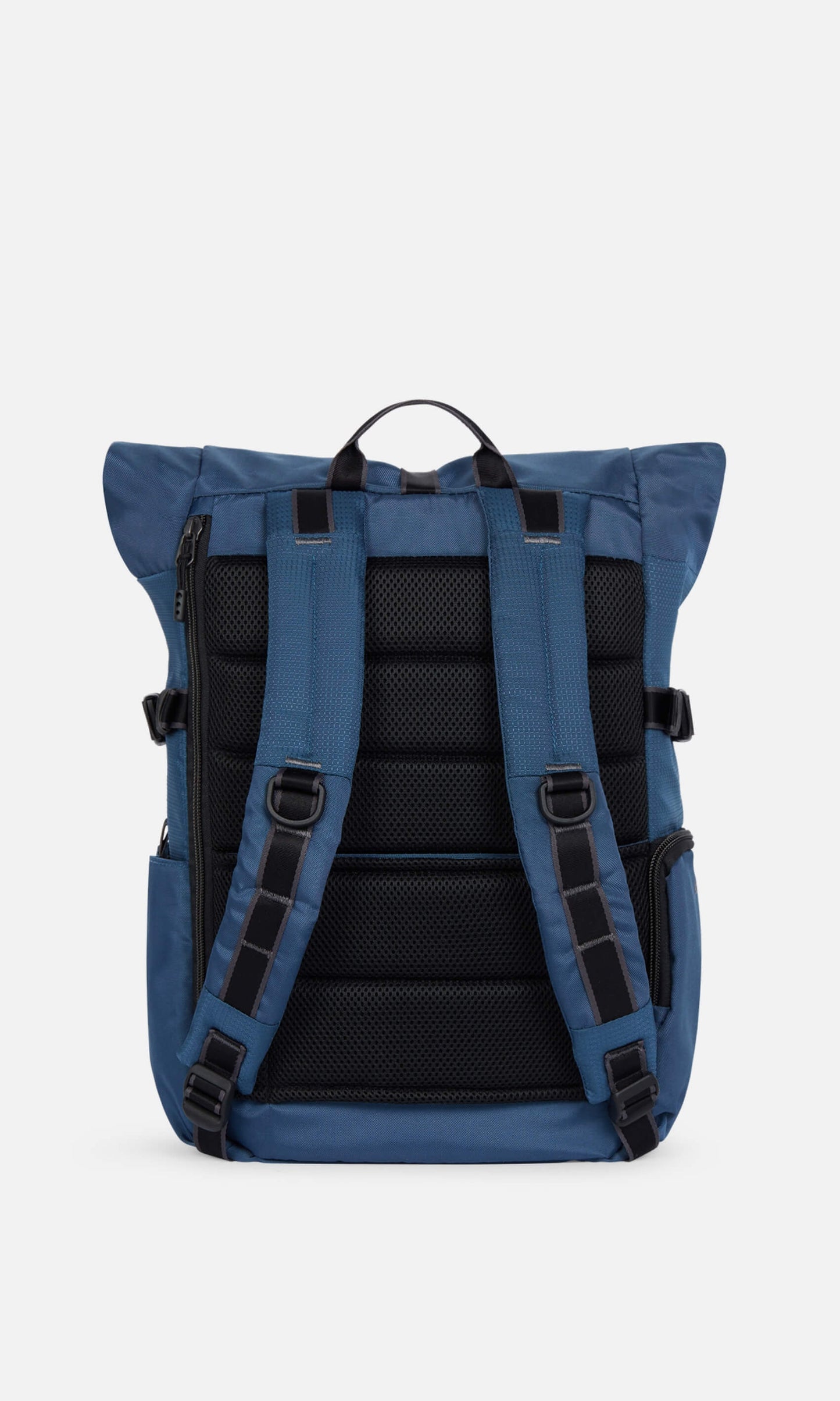 Bamburgh roll top backpack in navy