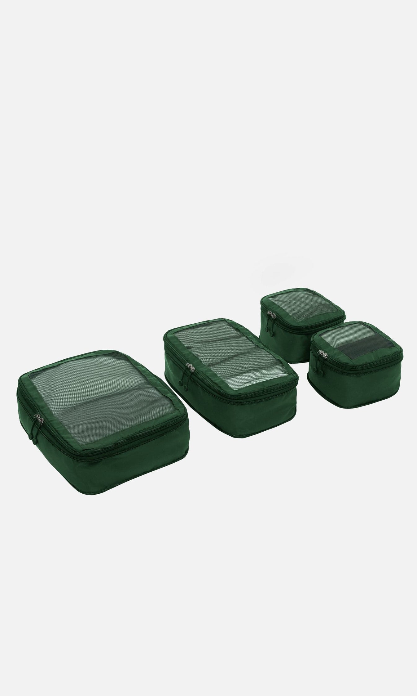 Packing Cubes in Green Set of 4 » Travel Accessories » Packing