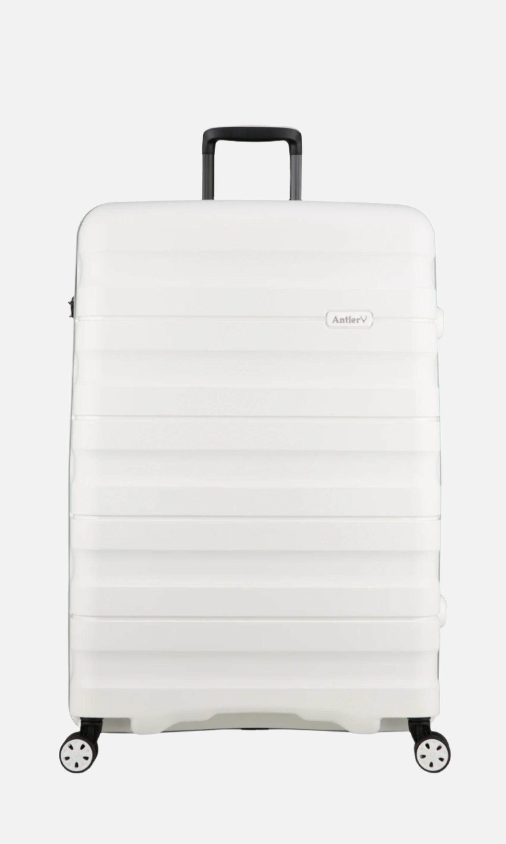 Lincoln Large Suitcase White Hard Suitcase Antler AU Antler Luggage Australia