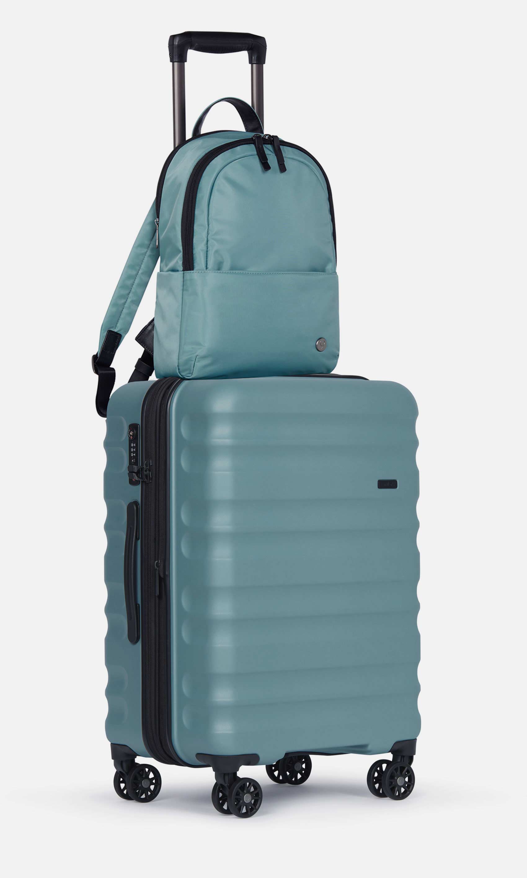 Luggage with matching 2025 backpack
