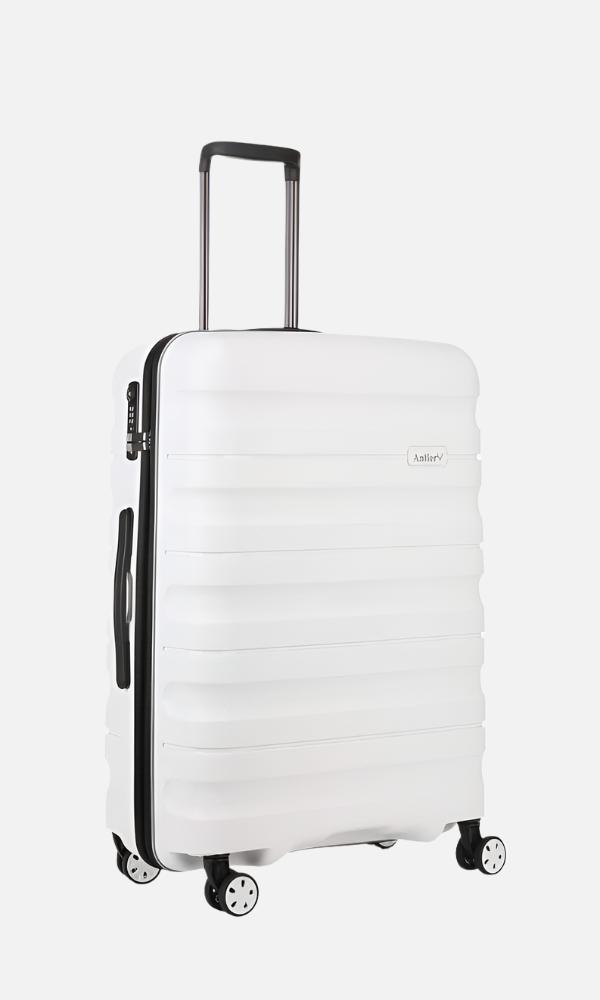 Lincoln 3 Piece Suitcase Set White Hard Suitcase Antler AU Antler Luggage Australia